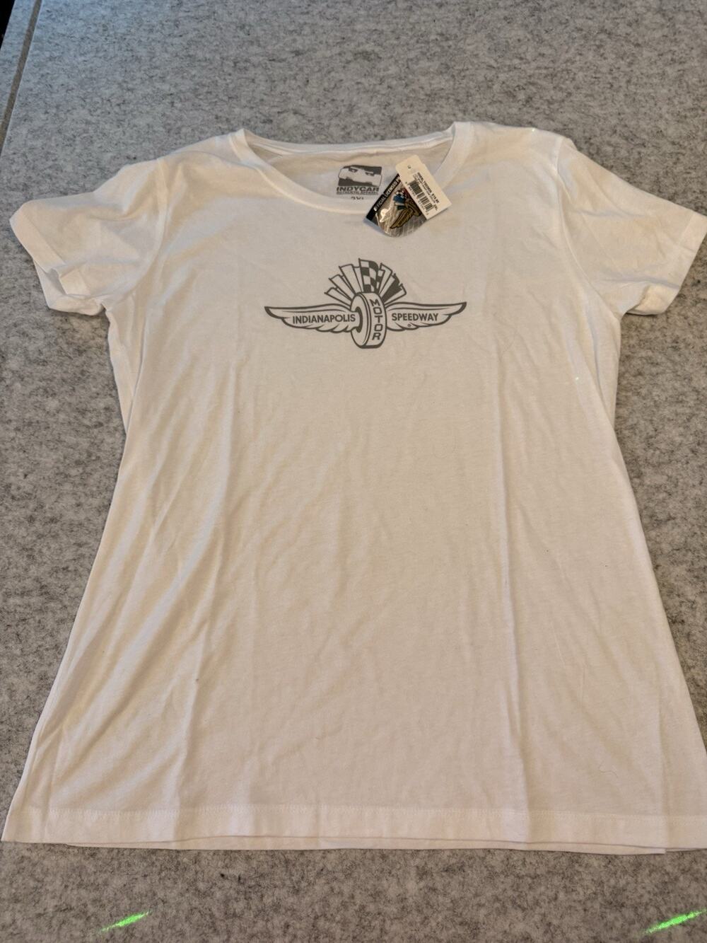 Indycar Indy 500 Shirt 2XL Women Girl Racing T-Shirt New Indianapolis